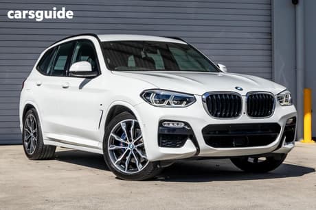 White 2019 BMW X3 Wagon Xdrive30I