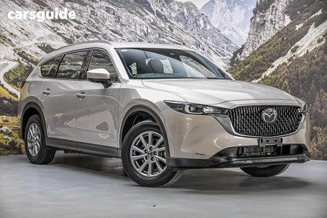 Beige 2023 Mazda CX-8 Wagon G25 Sport (Fwd)