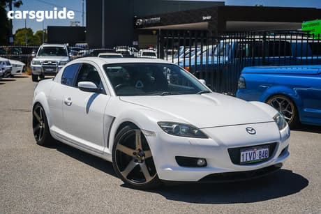 White 2005 Mazda RX-8 Coupe