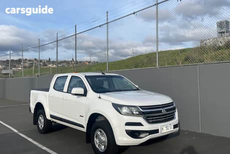 White 2018 Holden Colorado Crew Cab Pickup Ls (4X2)