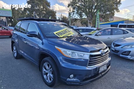 Blue 2015 Toyota Kluger Wagon Gxl (4X2)