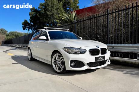 White 2016 BMW 118I Hatchback Sport Line