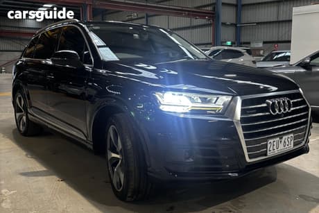 Black 2016 Audi Q7 Wagon 3.0 Tdi Quattro