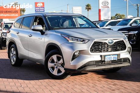 Silver 2024 Toyota Kluger Wagon Gx Hybrid Awd