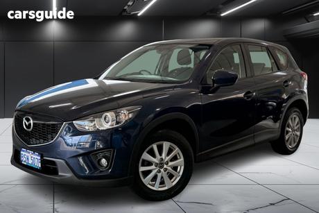 Blue 2014 Mazda CX-5 Wagon Maxx Sport (4X2)