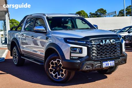 Silver 2025 JAC T9 UTE Dual Cab Pick-up Haven (4X4)