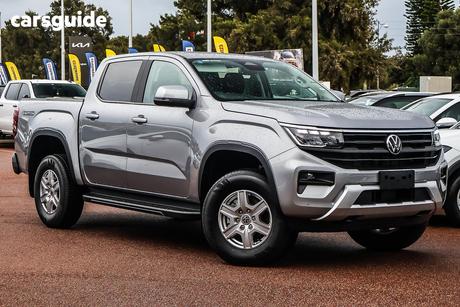 Silver 2025 Volkswagen Amarok Dual Cab Utility Life Tdi500 4Motion