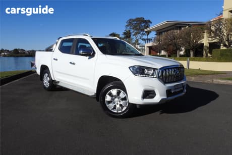 White 2021 LDV T60 Double Cab Utility Luxe (4X4)