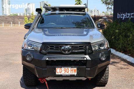 Silver 2019 Toyota Hilux Double Cab Pick Up Rugged X (4X4)