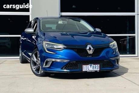 Blue 2016 Renault Megane Hatchback Gt 205