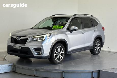 Silver 2019 Subaru Forester Wagon 2.5I Premium (Awd)