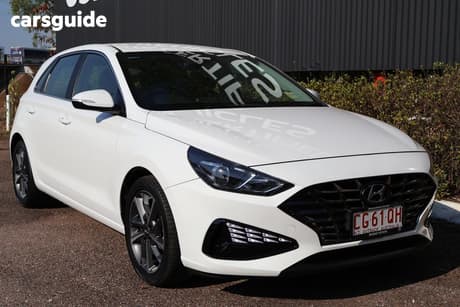 White 2023 Hyundai I30 Hatchback Active