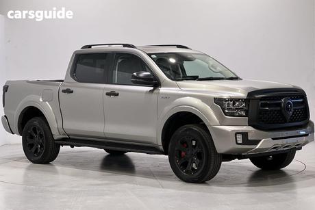 Silver 2026 GWM Cannon Alpha Dual Cab Utility Ultra Phev (4X4)