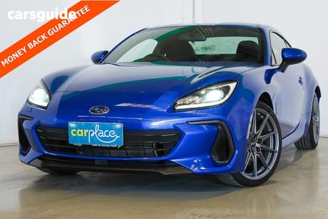 Blue 2022 Subaru BRZ Coupe S
