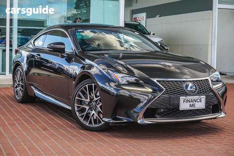 Black 2017 Lexus RC350 Coupe F Sport