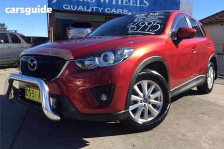 Red 2012 Mazda CX-5 Wagon Maxx Sport (4X4)
