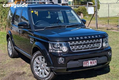Black 2015 Land Rover Discovery 4 Wagon 3.0 Tdv6