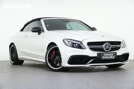 White 2017 Mercedes-Benz C63 Cabriolet S