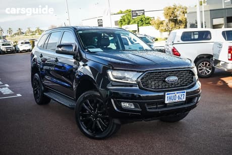 Black 2020 Ford Everest Wagon Sport (4Wd 7 Seat)