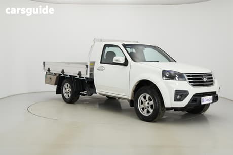 White 2020 Great Wall Steed Cab Chassis (4X4)