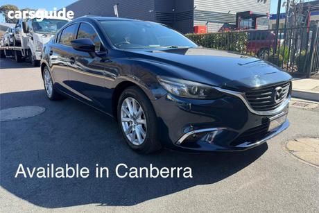 Blue 2016 Mazda 6 Sedan Touring