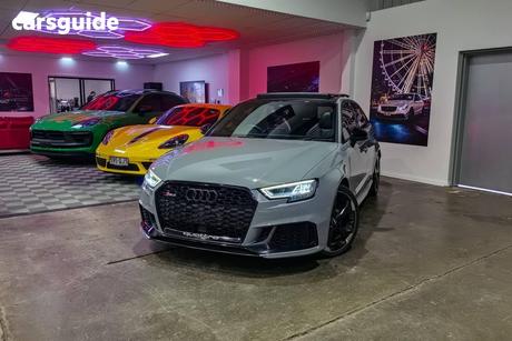 Grey 2018 Audi RS3 Hatchback Sportback Quattro