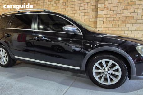 Black 2012 Volkswagen Passat Wagon Alltrack