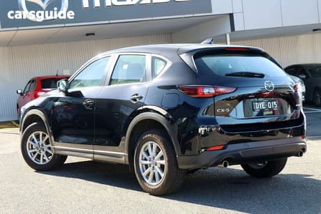 Black 2025 Mazda CX-5 Wagon G25 Maxx Sport (Awd)