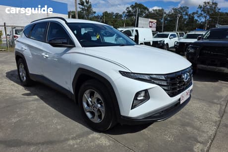 White 2023 Hyundai Tucson Wagon (Fwd)