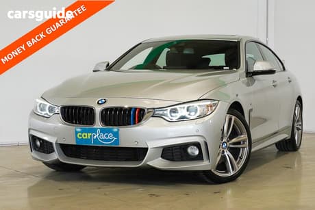 Silver 2017 BMW 430I Coupe Gran Coupe M Sport