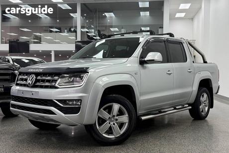 Silver 2017 Volkswagen Amarok Dual Cab Utility V6 Tdi 550 Highline
