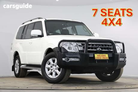 White 2020 Mitsubishi Pajero Wagon Glx (4X4) 7 Seat