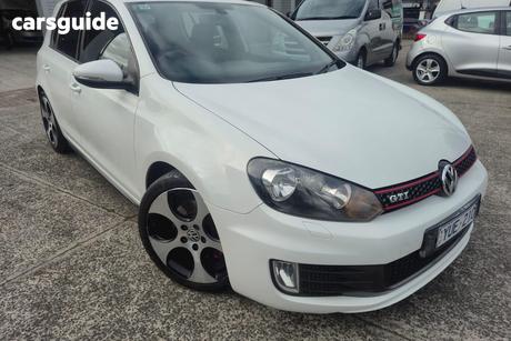 White 2012 Volkswagen Golf Hatchback Gti