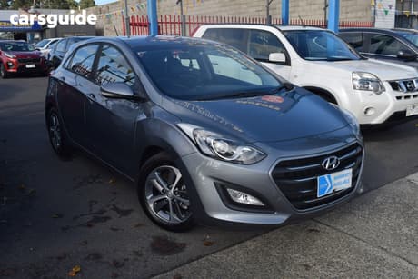 Grey 2016 Hyundai I30 Hatchback Active X