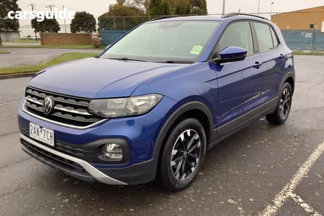 Blue 2023 Volkswagen T-Cross Wagon 85Tfsi Life