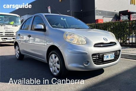 Silver 2011 Nissan Micra Hatchback St-L
