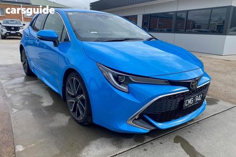 Blue 2019 Toyota Corolla Hatchback Zr