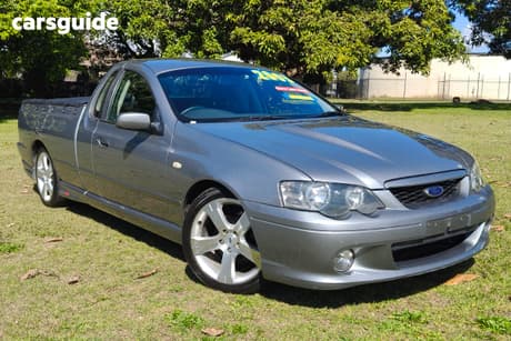Grey 2003 Ford Falcon Utility Xr8
