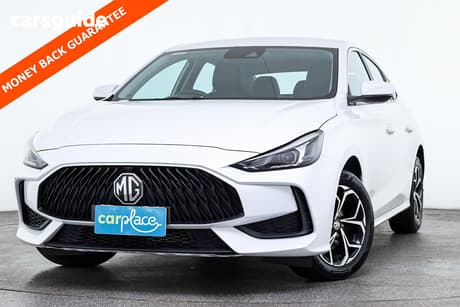 White 2023 MG MG5 Sedan Vibe