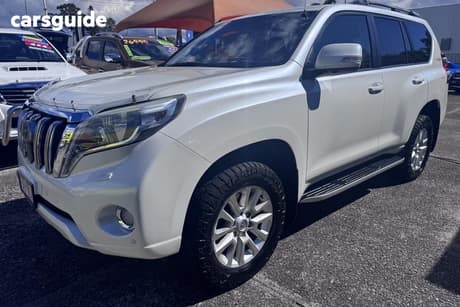 White 2013 Toyota Landcruiser Prado Wagon Kakadu (4X4)