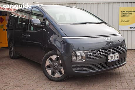Grey 2021 Hyundai Staria Wagon Highlander