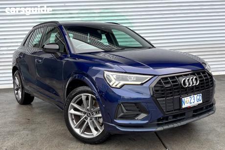 Blue 2022 Audi Q3 Wagon 40 Tfsi Quattro