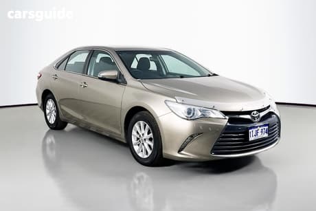 Beige 2016 Toyota Camry Sedan Altise