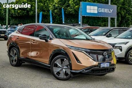 Brown 2025 Nissan Ariya Wagon Evolve