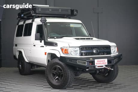 White 2023 Toyota Landcruiser Lc78 Workmate (2 Seats)