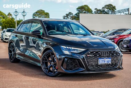 Black 2024 Audi RS3 Sportback 2.5 Tfsi S Tronic