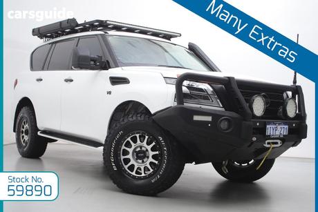 White 2021 Nissan Patrol Wagon Ti (4X4)