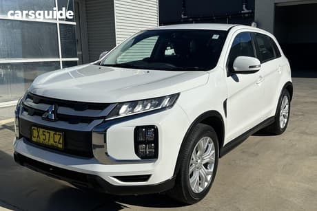 White 2019 Mitsubishi ASX Wagon Es Adas ( 2Wd)