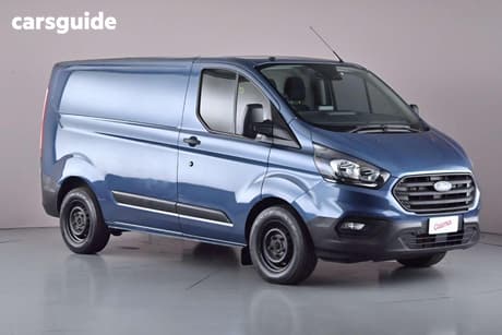 Blue 2018 Ford Transit Custom Van 300S (Swb)