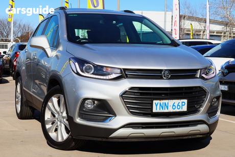 Silver 2017 Holden Trax Wagon Lt